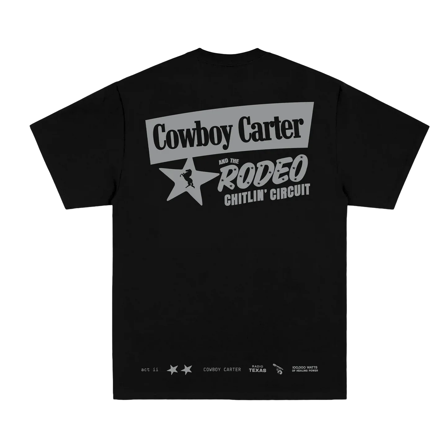 COWBOY CARTER BLACK TEE