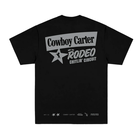 COWBOY CARTER BLACK TEE