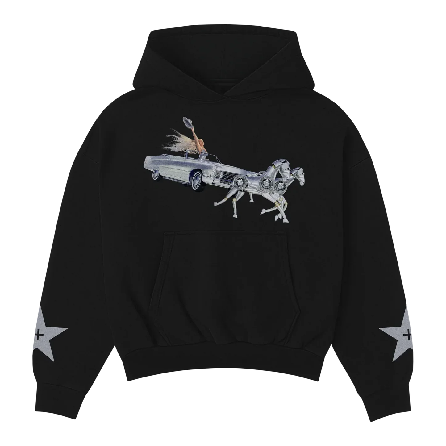 SILVER SLEIGH HOODIE
