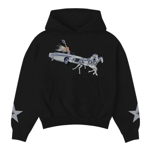 SILVER SLEIGH HOODIE