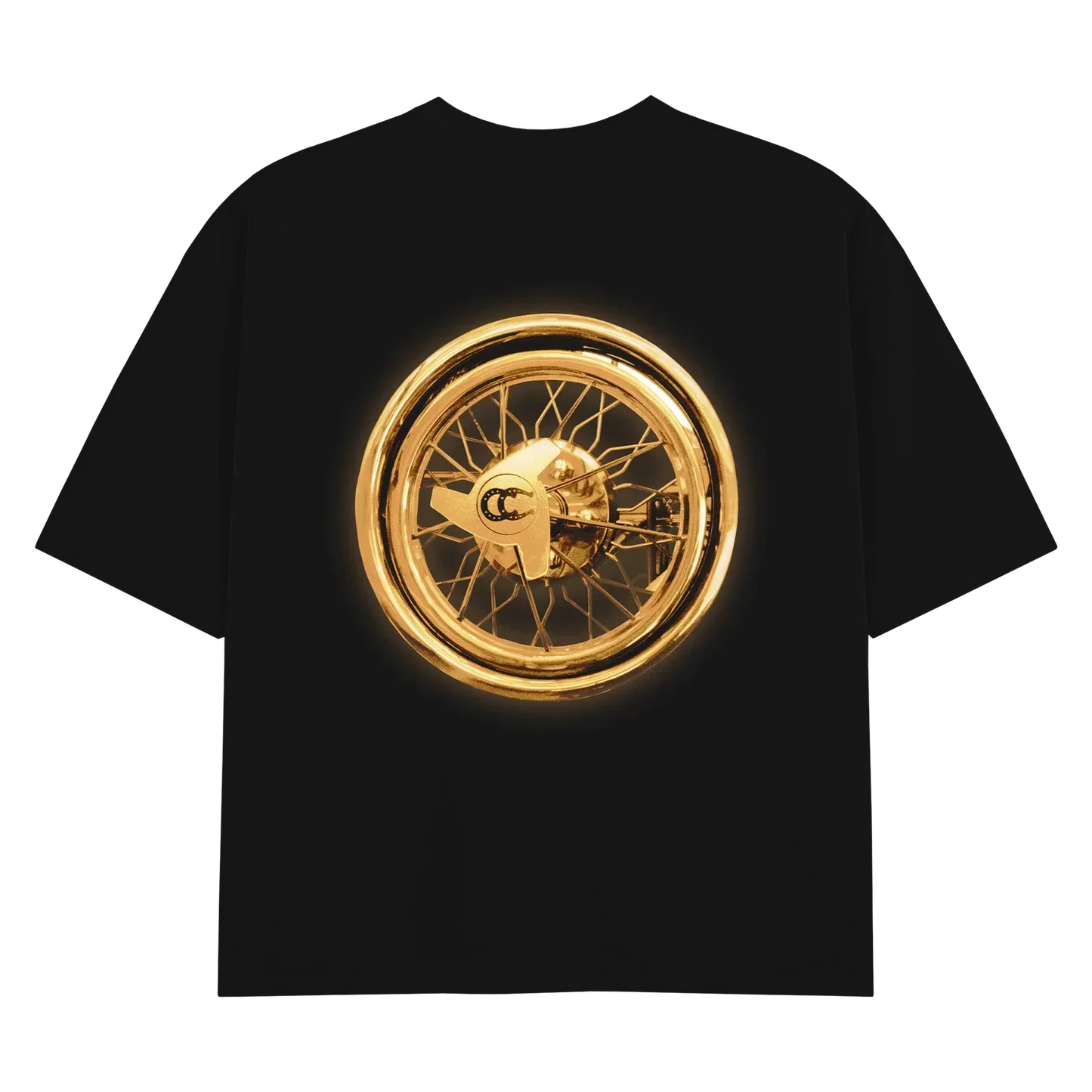 GOLD REINDEER TEE