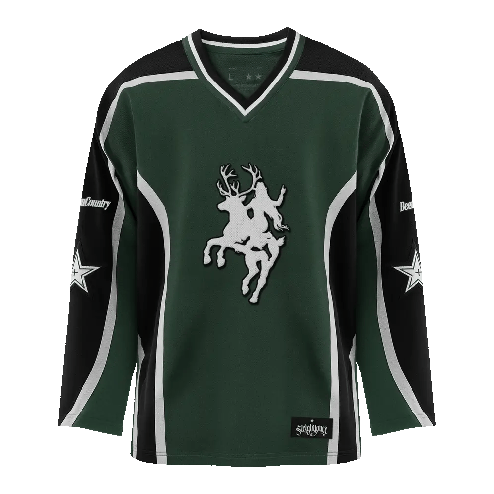COWBOY CARTER HOCKEY JERSEY - GREEN