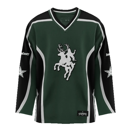 COWBOY CARTER HOCKEY JERSEY - GREEN