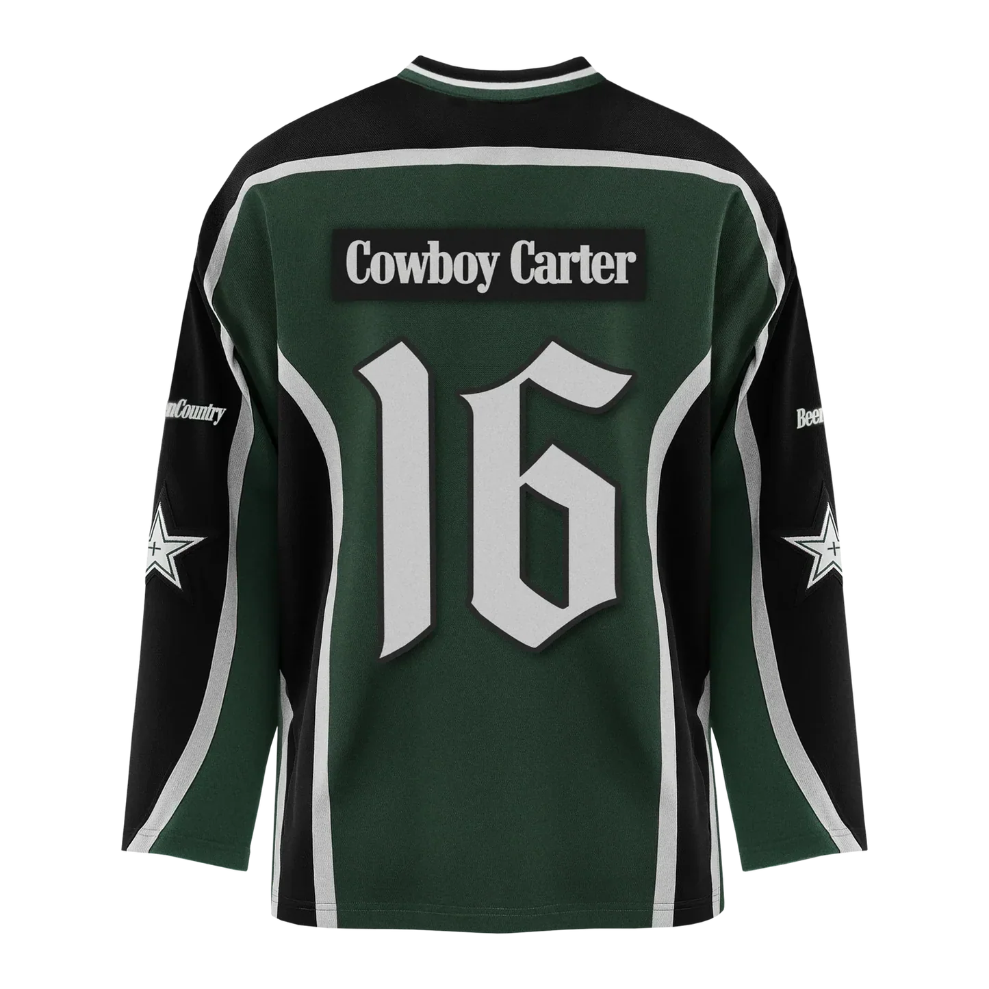 COWBOY CARTER HOCKEY JERSEY - GREEN