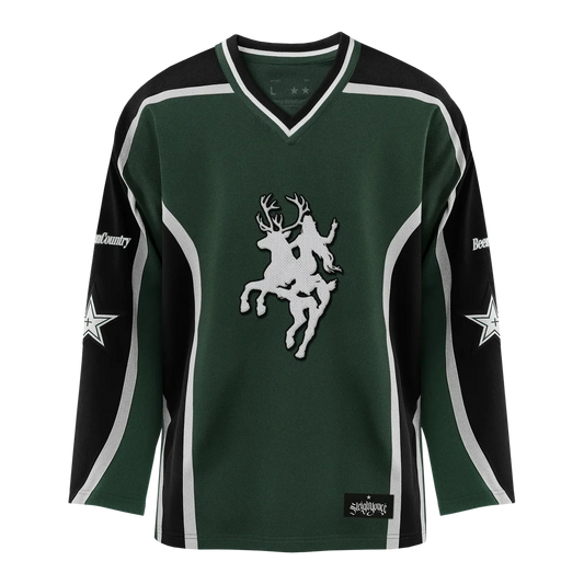 COWBOY CARTER HOCKEY JERSEY - GREEN